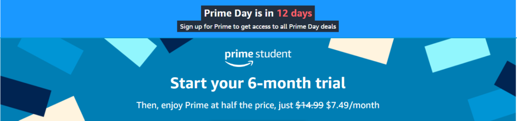 Amazon Prime - 6-month trial