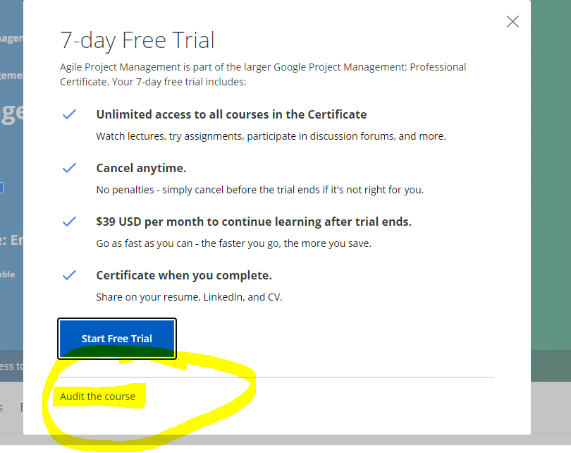 Google Project Management Certificate Cost Reddit